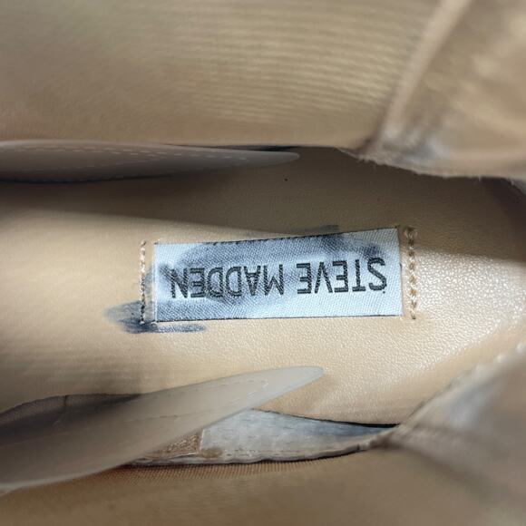 Steve Madden Women's Leopold Chelsea Boot Tan Suede Size 5.5M - Picture 8 of 15